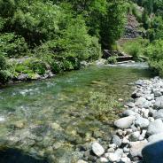 Indian Creek at Doolittle Creek bridge